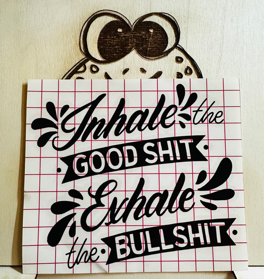 Good Shit, Bad Shit Decal image 0
