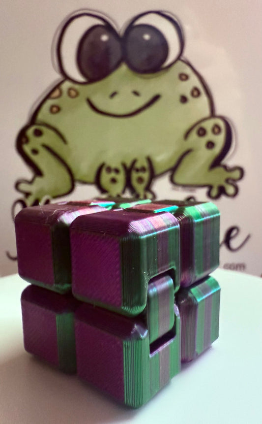 Cube Fidget Toy – 3D Printed Fun for Stress Relief and Focus! image 0