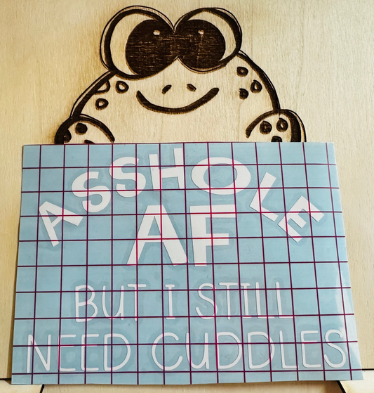 Need Cuddles Decal image 0