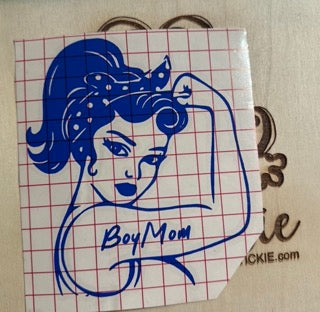Boy Mom Decal image 0