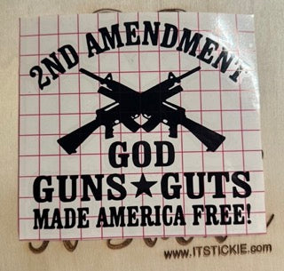 2nd Amendment Decal image 0