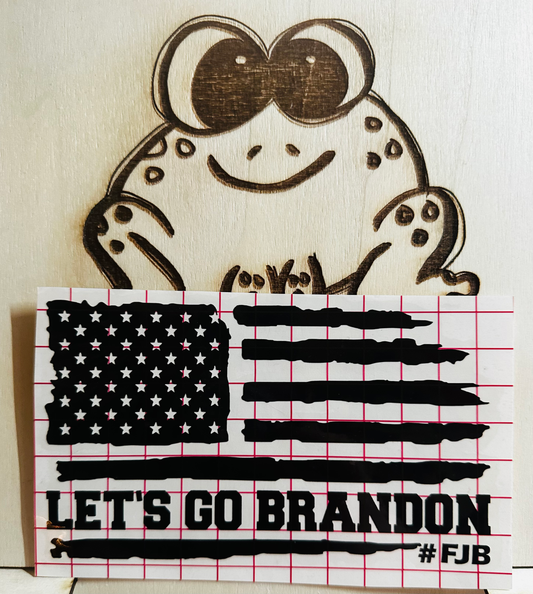 Let's Go Brandon Decal image 0