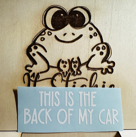 Back of my car image 0